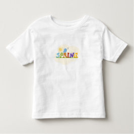 Cute Colorful Nature Graphic Tee for Kids トドラーTシャツ