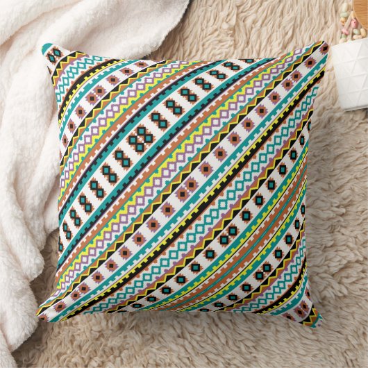 Cute colorful patterns design クッション (ブランケット)