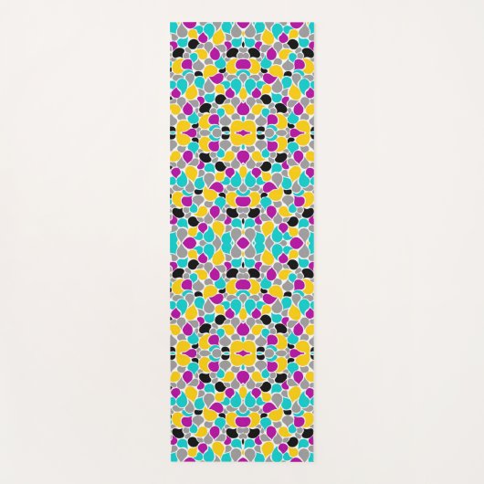 Cute colorful seamless patterns design uncommon iP ヨガマット (正面)