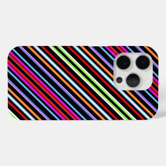 Cute colorful stripes Case-Mate iPhoneケース (裏面 (横))