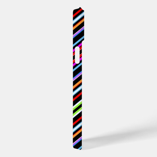 Cute colorful stripes Case-Mate iPhoneケース (裏面 / 右)