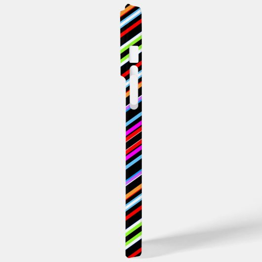 Cute colorful stripes Case-Mate iPhoneケース (裏面 / 左)