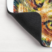 Cute Colourful Cat Mouse mat マウスパッド (コーナー)