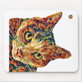 Cute Colourful Cat Mouse mat マウスパッド