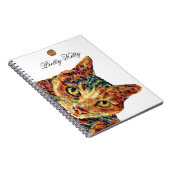 Cute Colourful Cat Notebook ノートブック (右側)