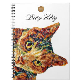 Cute Colourful Cat Notebook ノートブック