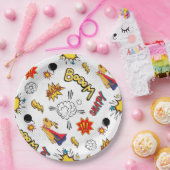 Cute Comic Pattern  ペーパープレート (パーティー)