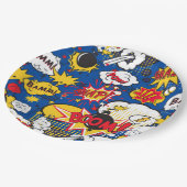 Cute Comic Pattern  ペーパープレート (アングル)