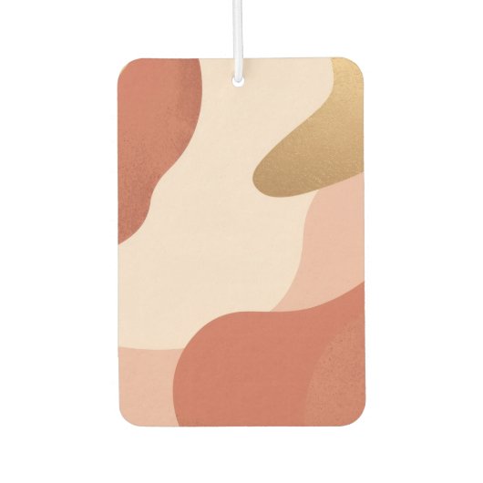 Cute Confetti Pattern | Playful Personalized Gift  カーエアーフレッシュナー (正面)