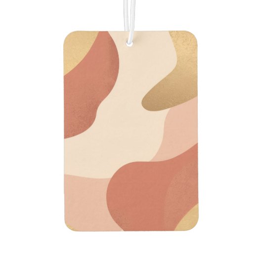 Cute Confetti Pattern | Playful Personalized Gift カーエアーフレッシュナー (裏面)