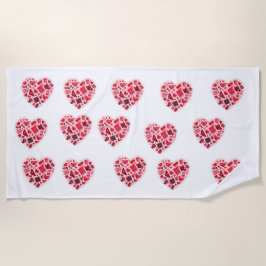 Cute Confetti Pattern | Playful Personalized Gift  ビーチタオル