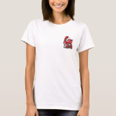 Cute Confused Red Rotary Telephone Tシャツ (正面)