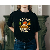 Cute Cookie Baking Team Christmas Design Tシャツ