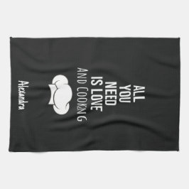 Cute Cooking Gifts Chefs Cooks Personalized Custom キッチンタオル