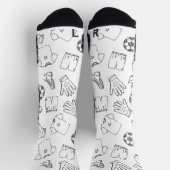 cute, cool, and limited edition crew sock  ソックス (上部)