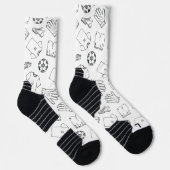 cute, cool, and limited edition crew sock  ソックス (右)
