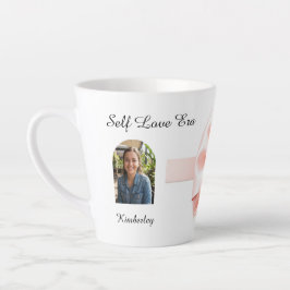 Cute Coquette Balletcore Valentine カフェラテマグ