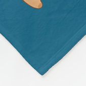 Cute Coquette Bow Capybara Pajamas Pjs Clothes Gir フリースブランケット (角)