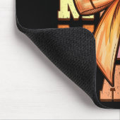 Cute Coquette Bow Game Day Basketball Mama For Mom マウスパッド (コーナー)