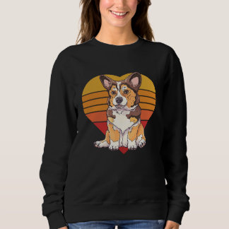 Cute Corgi スウェットシャツ