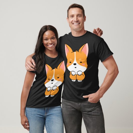 Cute Corgi  740 Tシャツ (ユニセックス)