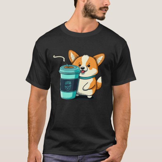 Cute Corgi Cool Pembroke Welsh Corgi  11 Tシャツ (正面)