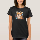 Cute Corgi Cool Pembroke Welsh Corgi  12 Tシャツ (正面)