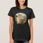 Cute Corgi Cool Pembroke Welsh Corgi  12 Tシャツ (正面)