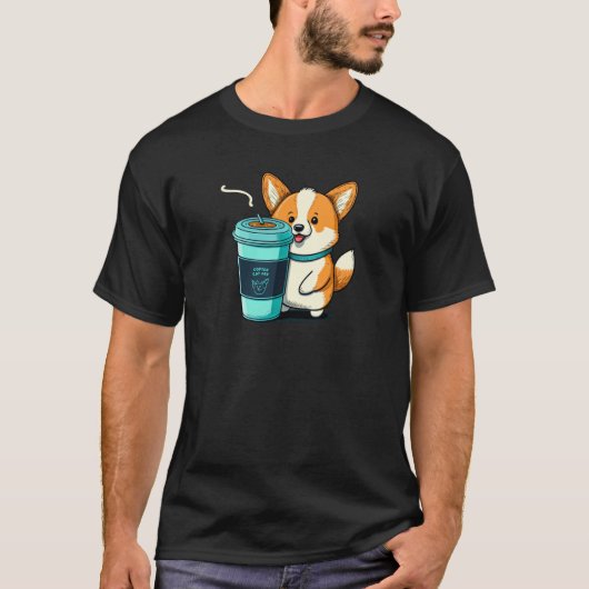 Cute Corgi Cool Pembroke Welsh Corgi  24 Tシャツ (正面)