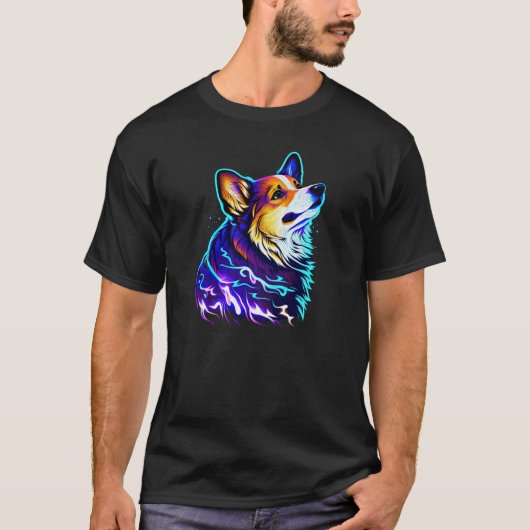 Cute Corgi Cool Pembroke Welsh Corgi  33 Tシャツ (正面)
