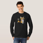 Cute Corgi Cool Pembroke Welsh Corgi  38 Tシャツ (正面フル)