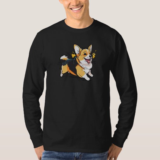 Cute Corgi Cool Pembroke Welsh Corgi  38 Tシャツ (正面)