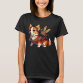 Cute Corgi Cool Pembroke Welsh Corgi  3 Tシャツ (正面)