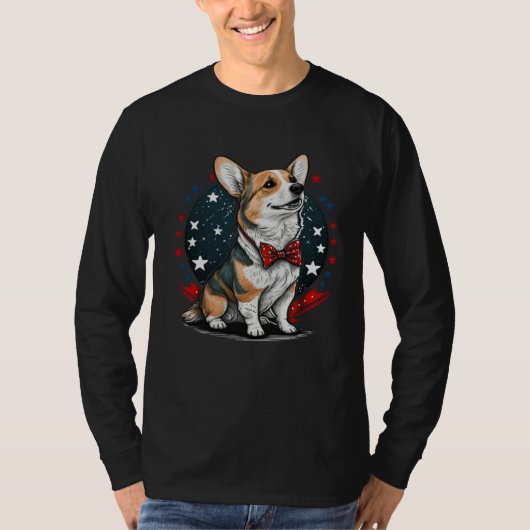Cute Corgi Cool Pembroke Welsh Corgi  8 Tシャツ (正面)