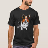 Cute Corgi Cool Pembroke Welsh Corgi  9 Tシャツ (正面)