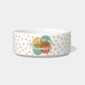 Cute Corgi Dog Bowls | Funny Pattern ボウル (正面)