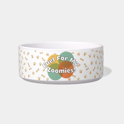 Cute Corgi Dog Bowls | Funny Pattern  ボウル (正面)
