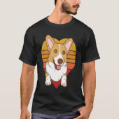 Cute Corgi Dog Tシャツ (正面)