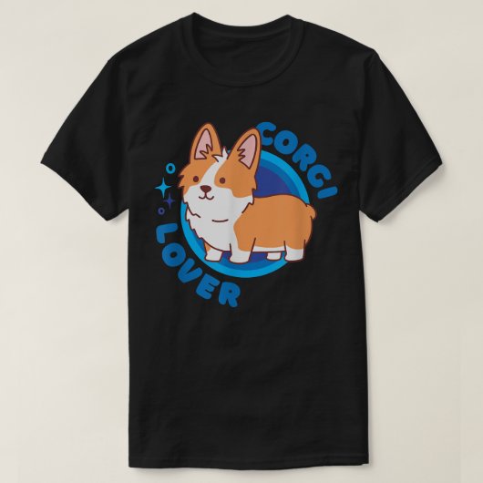 Cute Corgi Lover  Love for Dogs Fur Parent Gift  Tシャツ (デザイン正面)