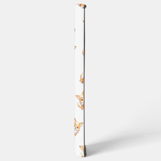 Cute Corgi Puppy Pattern Phone Case Samsung Galaxyケース (左側面)