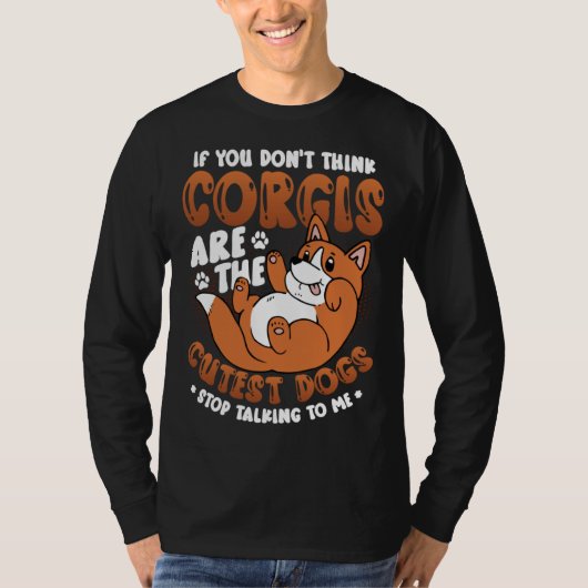 Cute Corgi Tシャツ (正面)