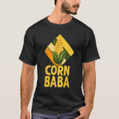 Cute Corn Family Corn Baba Tシャツ (正面)