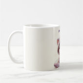 Cute Cosmic Cat Mug – Pastel Galaxy Kitten コーヒーマグカップ (左)