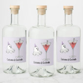 Cute Costumes & Creepy Cocktails リキュールボトルラベル (ボトル)