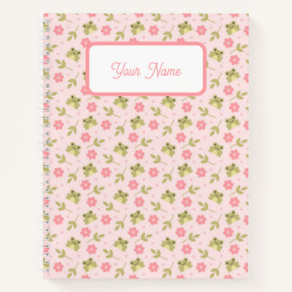 Cute Cottagecore Frog Bulletjournal Notebook ノートブック