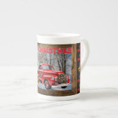 Cute Country Christmas Holiday Farm Specialty Mug  ボーンチャイナマグカップ (正面右)