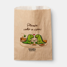 Cute couple drinking coffee フェイバーバッグ