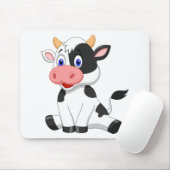 Cute cow マウスパッド (マウス)