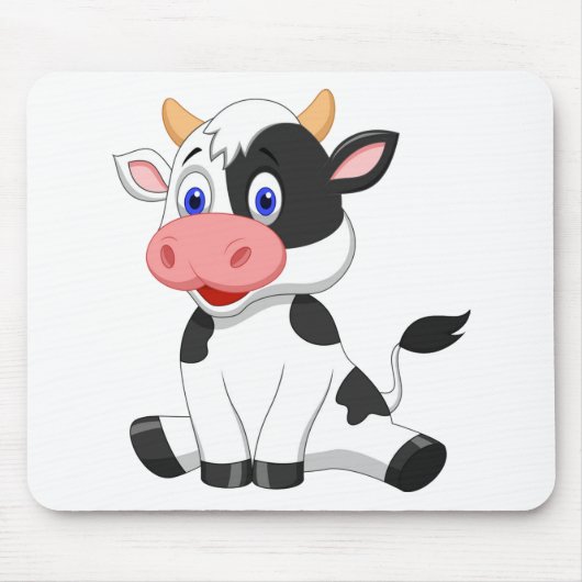 Cute cow マウスパッド (正面)