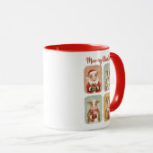 Cute Cow Christmas – Moo-ry Christmas マグカップ (正面右)